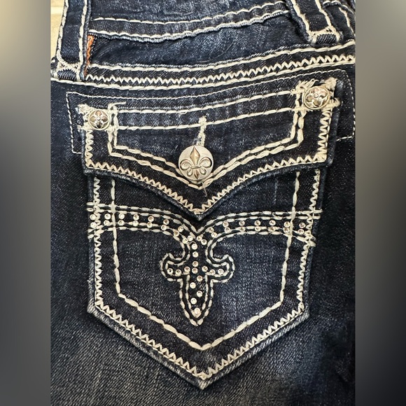 Rock Revival Bootcut Jeans Size 25 - Picture 3 of 6